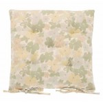 Pastel Floral Buttoned seat pad